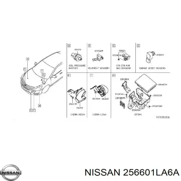  256601LA6A Nissan/Infiniti