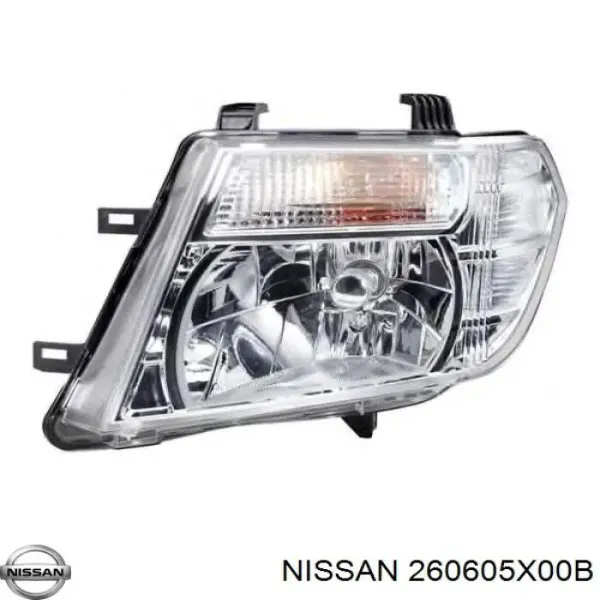 Левая фара 260605X00B Nissan/Infiniti