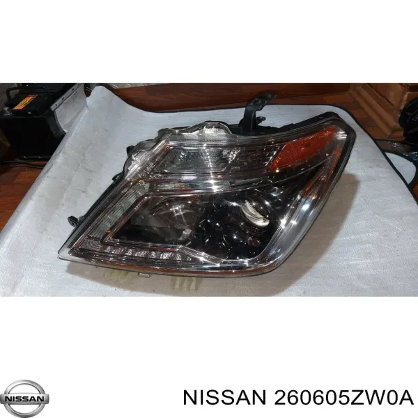 Левая фара 260605ZW0A Nissan/Infiniti