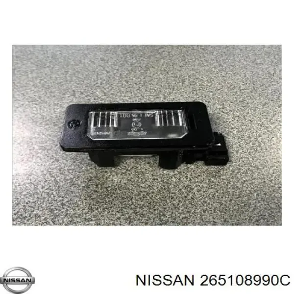 265108990C Nissan/Infiniti Фонарь освещения номера