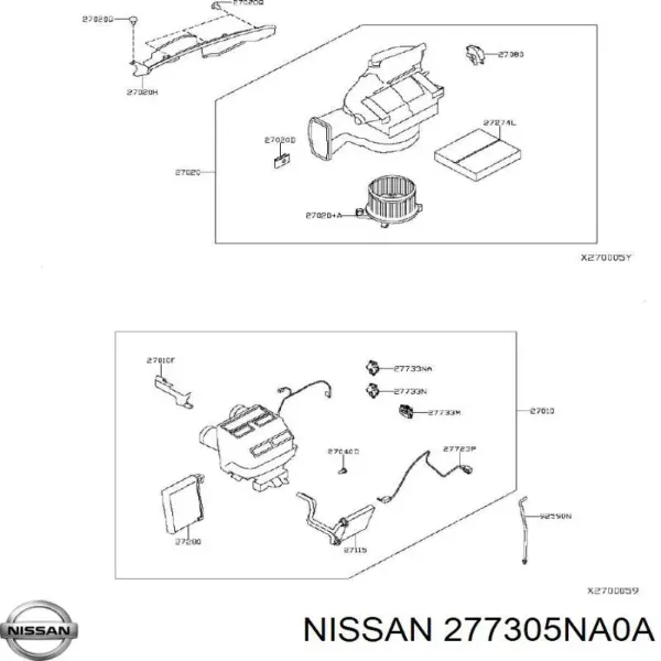  277305NA0A Nissan/Infiniti