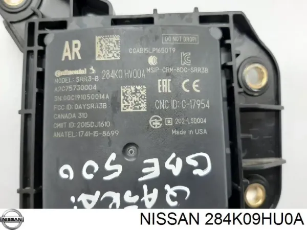  284K09HU0A Nissan/Infiniti