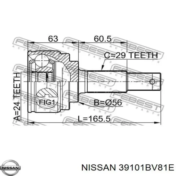  39101BV81E Nissan/Infiniti