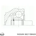 ШРУС наружный передний NISSAN 3921150A00