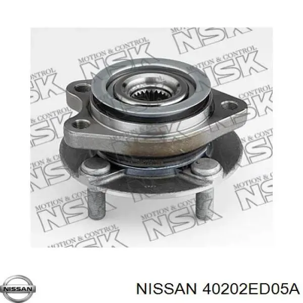 Передняя ступица 40202ED05A Nissan/Infiniti