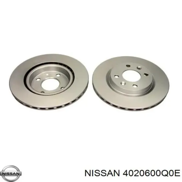Передние тормозные диски 4020600Q0E Nissan/Infiniti
