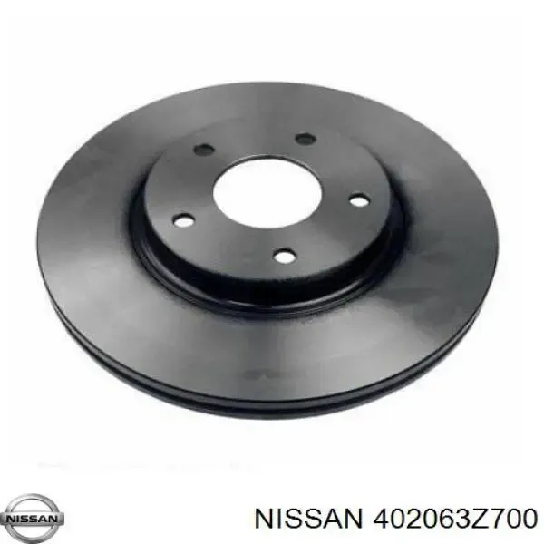 Передние тормозные диски 402063Z700 Nissan/Infiniti