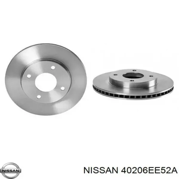 Передние тормозные диски 40206EE52A Nissan/Infiniti