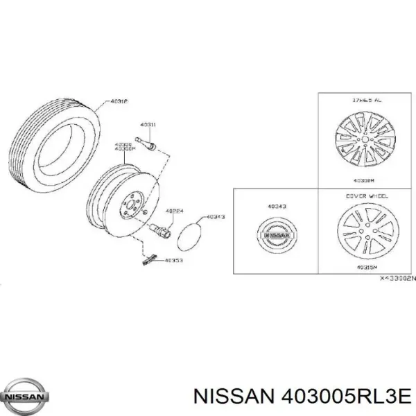  403005RL3E Nissan/Infiniti