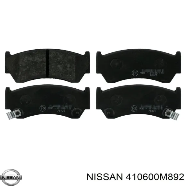Передние тормозные колодки 410600M892 Nissan/Infiniti