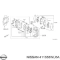 Направляющая суппорта переднего TRW SJ1452