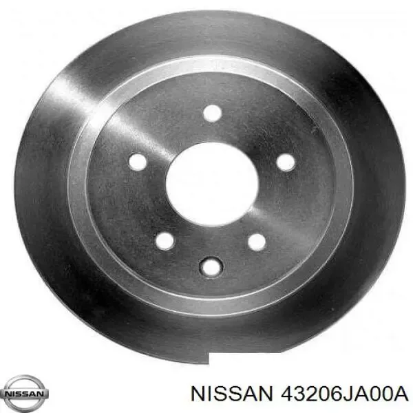 43206 JA00A Nissan/Infiniti Диск тормозной задний