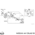 Поршень суппорта тормозного заднего Nissan Altima 