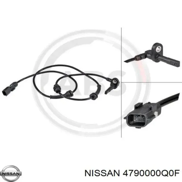 Датчик АБС передний 4790000Q0F Nissan/Infiniti