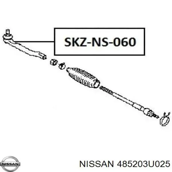 Рулевой наконечник 485203U025 Nissan/Infiniti