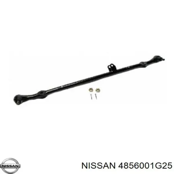 Тяга рулевая передней подвески продольная 4856001G25 Nissan/Infiniti
