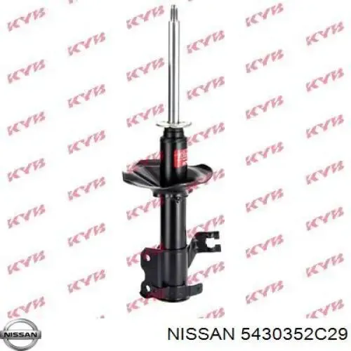 Амортизатор передний левый 5430352C29 Nissan/Infiniti