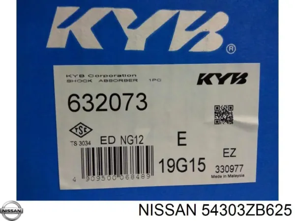  54303ZB625 Nissan/Infiniti