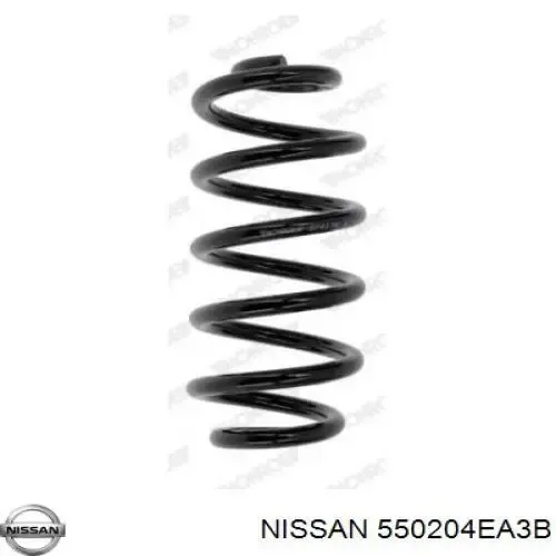 Задняя пружина 550204EA3B Nissan/Infiniti
