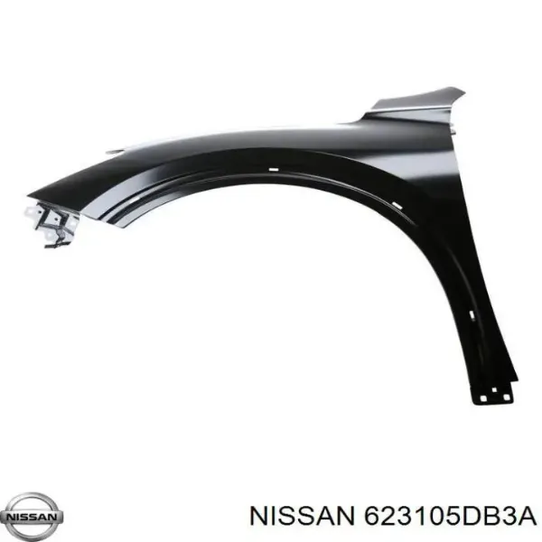 Решетка радиатора 623105DB3A Nissan/Infiniti