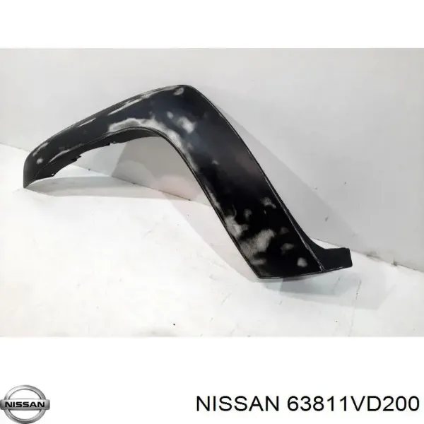 Расширитель (накладка) арки переднего крыла левый 63811VD200 Nissan/Infiniti