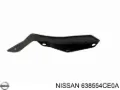 Брызговик передний левый Nissan X-Trail T32