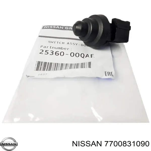 Датчик закрывания дверей 7700831090 Nissan/Infiniti