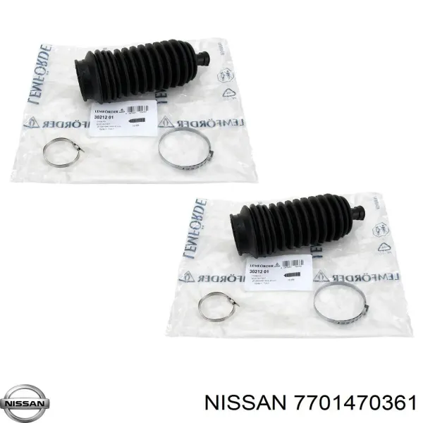 Пыльник рулевой рейки 7701470361 Nissan/Infiniti