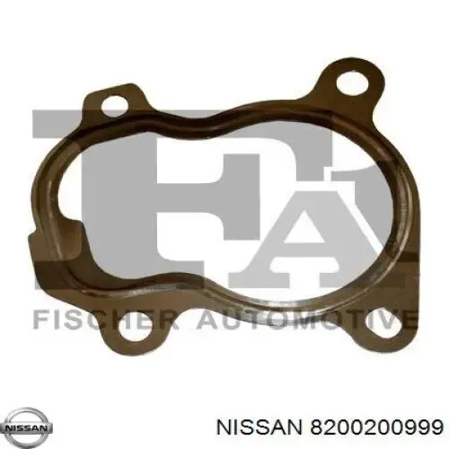 Прокладка турбины выхлопных газов, впуск 8200200999 Nissan/Infiniti