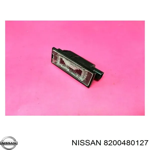 Фонарь освещения номерного знака Nissan/Infiniti 8200480127