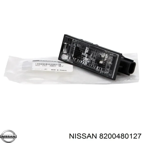 Фонарь подсветки номерного знака 8200480127 Nissan/Infiniti