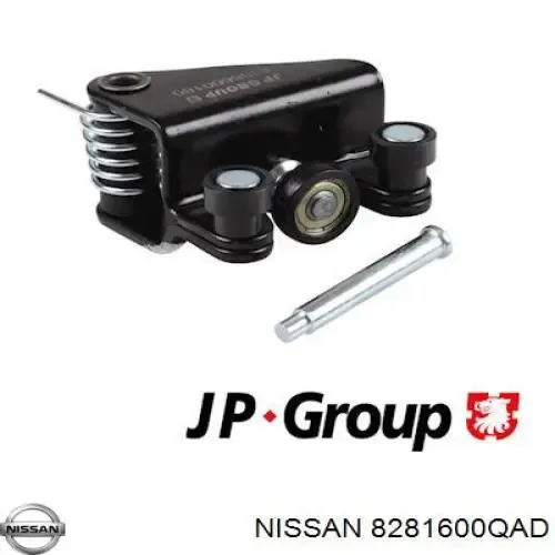 Ролик двери боковой (сдвижной) правый центральный 8281600QAD Nissan/Infiniti