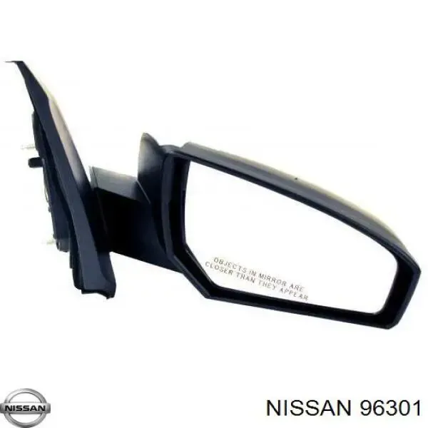 【理子】 96301 Nissan/Infiniti Зеркало заднего вида правое