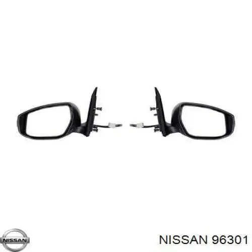 96301 Nissan/Infiniti Зеркало заднего вида правое