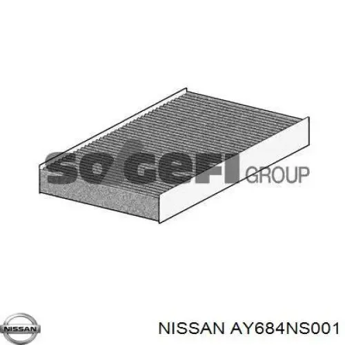 Купить AY684NS001 Nissan/Infiniti Фильтр салона угольный