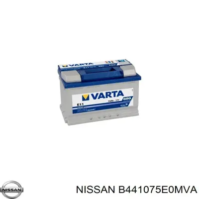 Аккумулятор Ниссан 70 А/ч 12 В (B441075E0MVA)