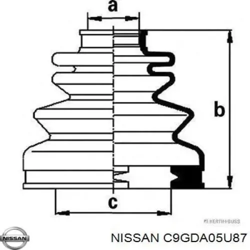  C9GDA05U87 Nissan/Infiniti