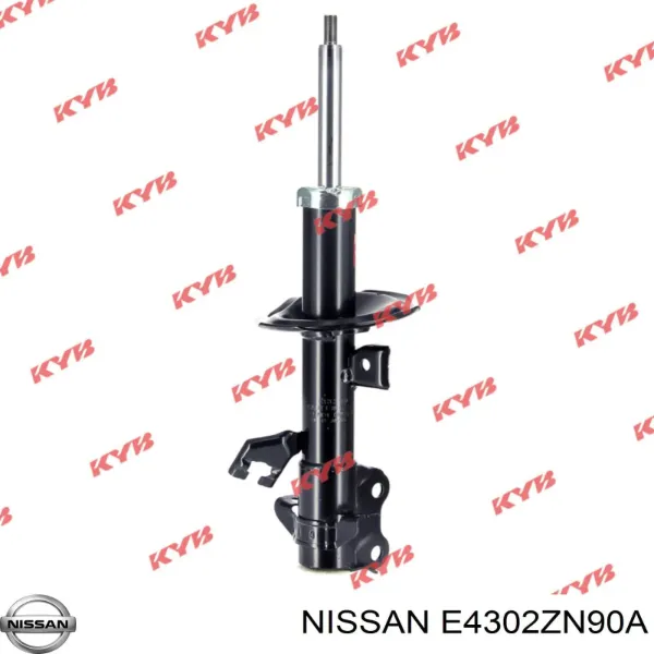 Амортизатор передний правый E4302ZN90A Nissan/Infiniti