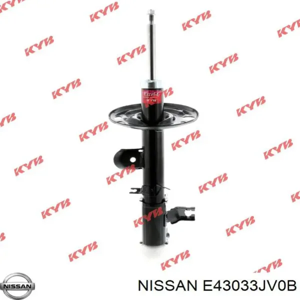 Амортизатор передний левый E43033JV0B Nissan/Infiniti