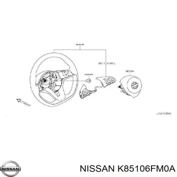  K85106FM0A Nissan/Infiniti