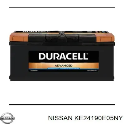 Аккумулятор Ниссан 90 А/ч 12 В (KE24190E05NY)