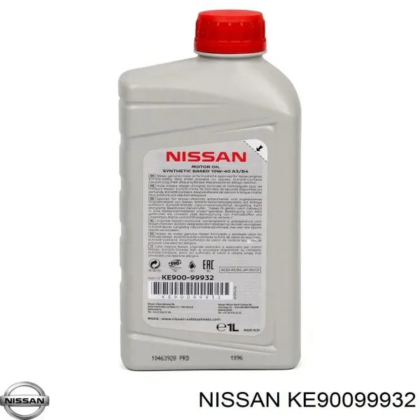 Моторное масло KE90099932 Nissan/Infiniti