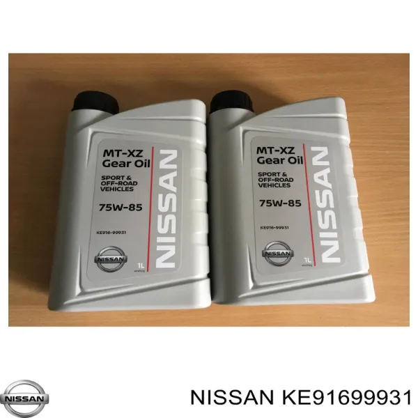 masa Масло трансмиссионное NISSAN MT XZ Gear Oil 75W-85, 1л