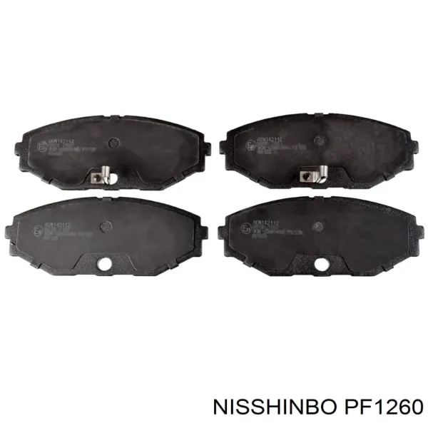 Передние тормозные колодки D2109NM NIPPON MOTORS