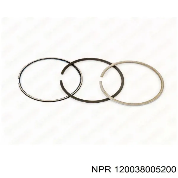 Комплект поршневых колец на 1 цилиндр, стандарт 8938510000 NE/NPR