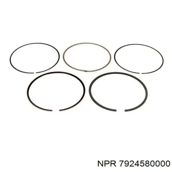 Кольца поршневые 2304023000 Kobis