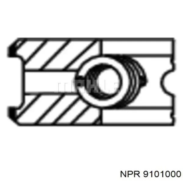 Кольца поршневые 791010004 SM
