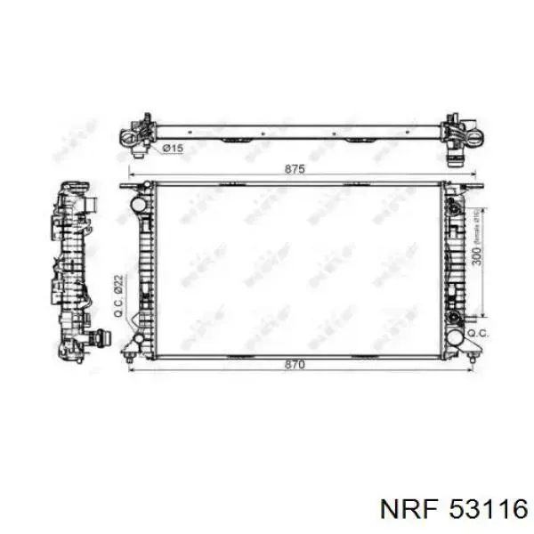 Радиатор RA60324Q Signeda