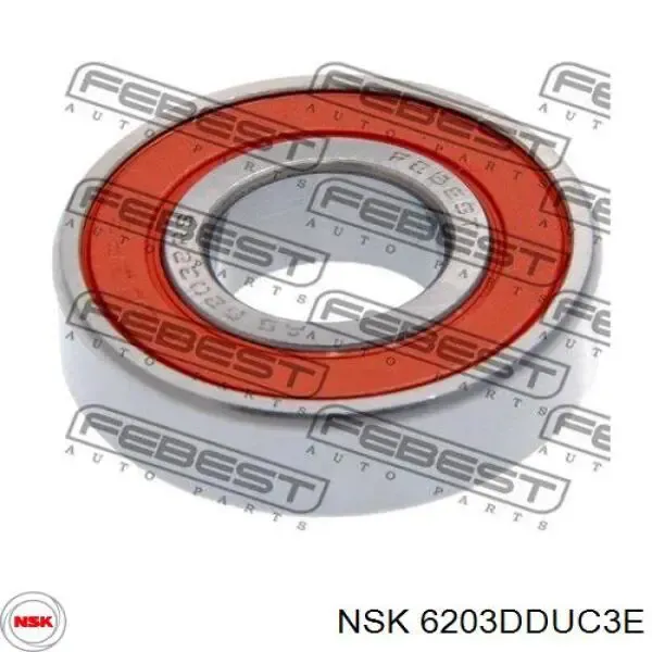 Подшипники генератора 6203DDUC3E NSK