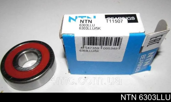 Подшипники генератора 6303LLU NTN